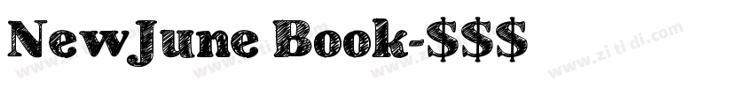 NewJune Book字体转换